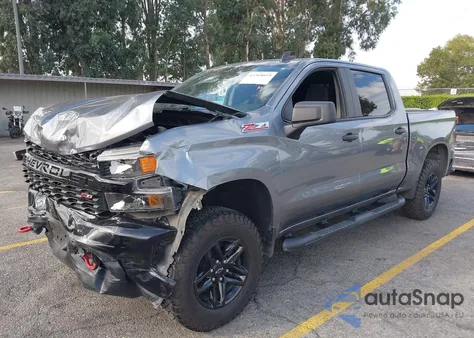 2019 Chevrolet Silverado 1500 Custom Trail Boss from USA, damaged, VIN 1GCPYCEF3KZ309496